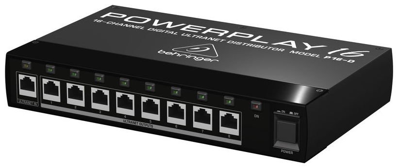 Behringer Powerplay P16-D 16-channel Distribution Module - Blair 