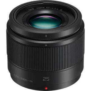 Panasonic Lumix G 25mm f/1.7 ASPH. Lens – Micro 4/3 Mount